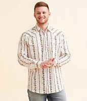Wallpaper Floral Western Shirt