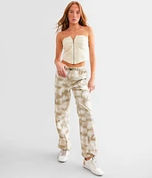 Corset Denim Tube Top