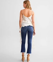 Chiffon Fringe Tank Top