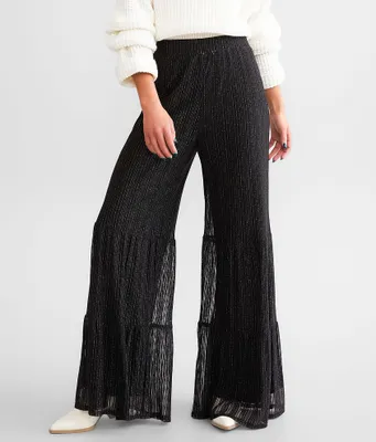 Willow & Root Lurex Tiered Pant