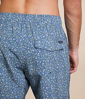 Floral Stretch Swim Trunks