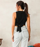 Cropped Vest