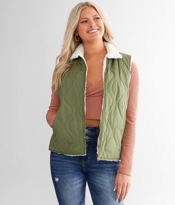 BKE Reversible Quilted Vest