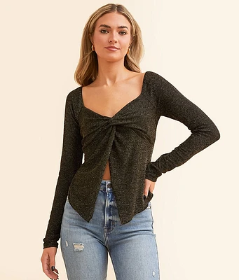 Willow & Root Twisted Tinsel Top