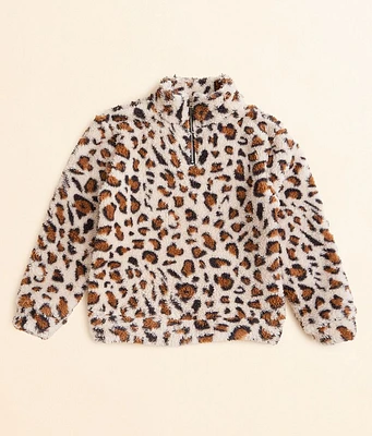 Girls - BKE Wubby Cheetah Pullover