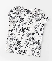 Girls - Daytrip Cow Print Top