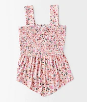 Girls - Willow & Root Floral Print Hanky Tank Top