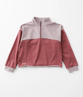 Girls - Reverse French Terry Pullover