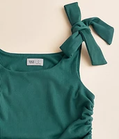Girls - Ruched Rib Knit Tank Top