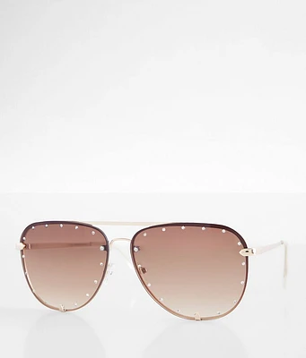 Glitz Aviator Sunglasses