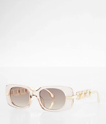 Transparent Square Sunglasses