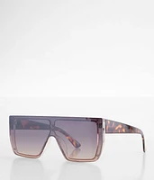 BKE Tort Shield Sunglasses