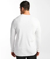 Slub Knit Henley