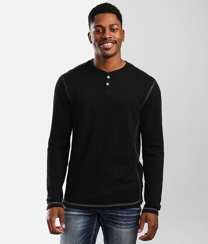 BKE Slub Knit Henley