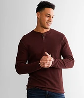 Slub Knit Henley