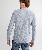 Slub Knit Henley