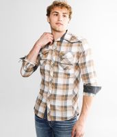 BKE Plaid Tailored Shirt