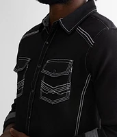 Textured Standard Stretch Shirt