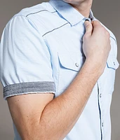 Textured Athletic Shirt
