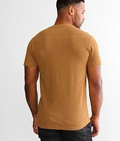 Slub Knit Henley