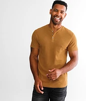 Slub Knit Henley