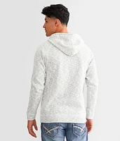 Textured Knit Hoodie