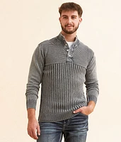 BKE Washed Henley Sweater