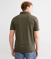 Slub Knit Polo
