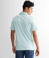 Slub Knit Polo