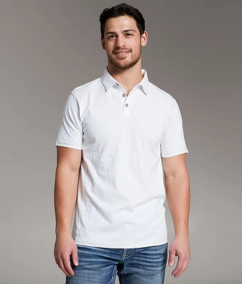 Slub Knit Polo