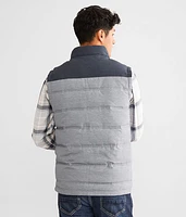 Marled Puffer Vest