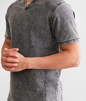 Split Neck T-Shirt