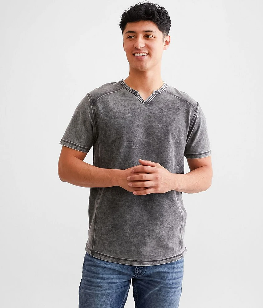 Split Neck T-Shirt