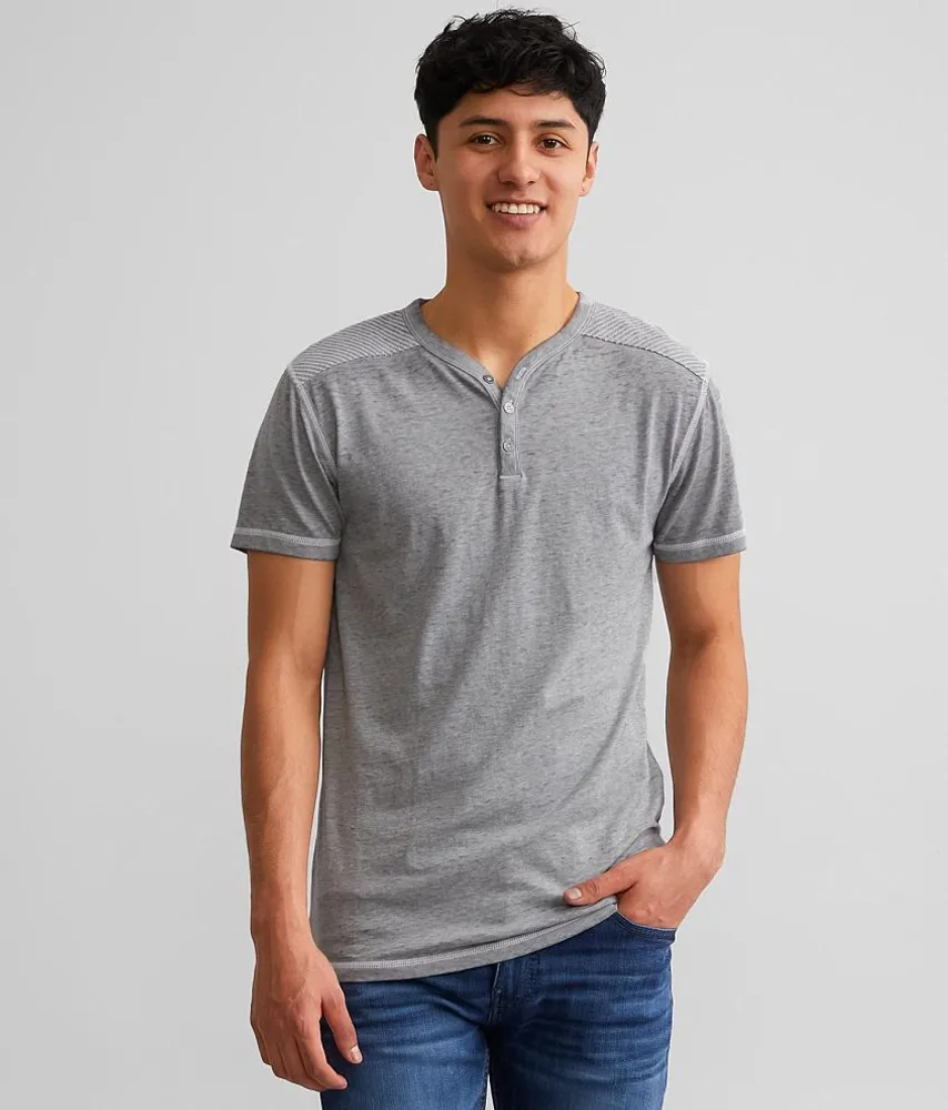 Buckle Black Burnout Henley