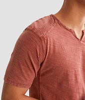 Split Neck T-Shirt