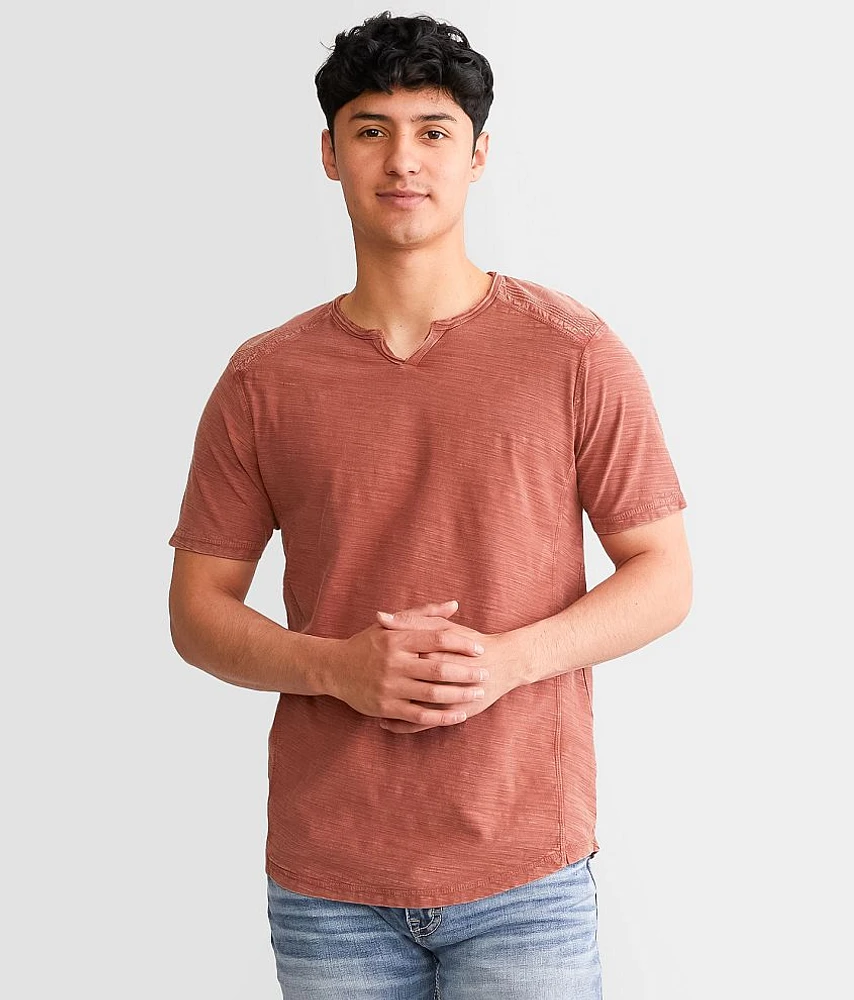 Split Neck T-Shirt