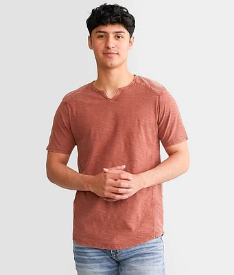 Split Neck T-Shirt
