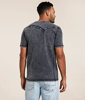 Acid Washed Henley
