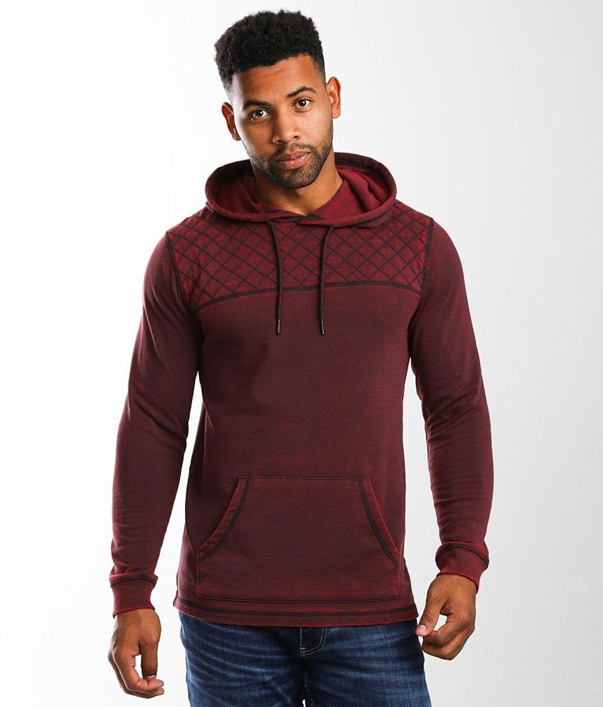 Buckle Black Quilted Burnout Hoodie