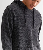 Textured Knit Hoodie