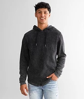 Textured Knit Hoodie