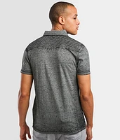 Washed Burnout Polo