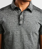 Washed Burnout Polo