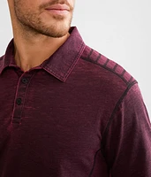 Washed Burnout Polo