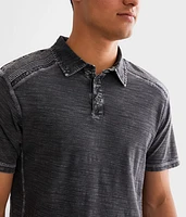 Slub Knit Polo