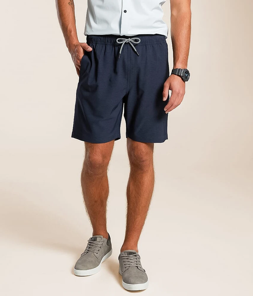 Marled Stretch Short