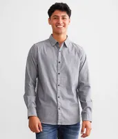 Departwest Solid Oxford Stretch Shirt