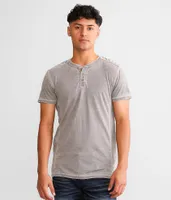 Buckle Black Burnout Henley