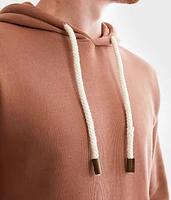 Solid Hooded Sweatshirt