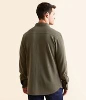 Textured Knit Standard Shirt